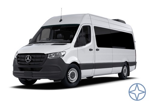 15-seater Mercedes Sprinter for rent in Dubai | Van Rental UAE