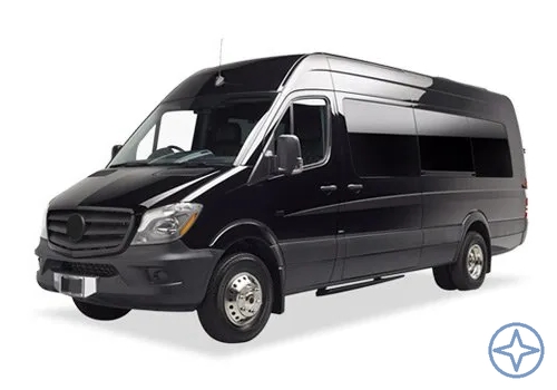 Luxury 18 seater van for rent in Dubai, Abu Dhabi | Verified transports