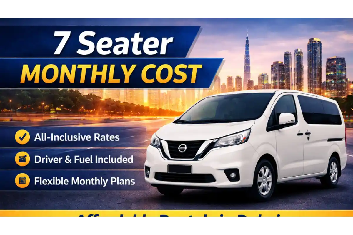 7 Seater Monthly Cost Dubai